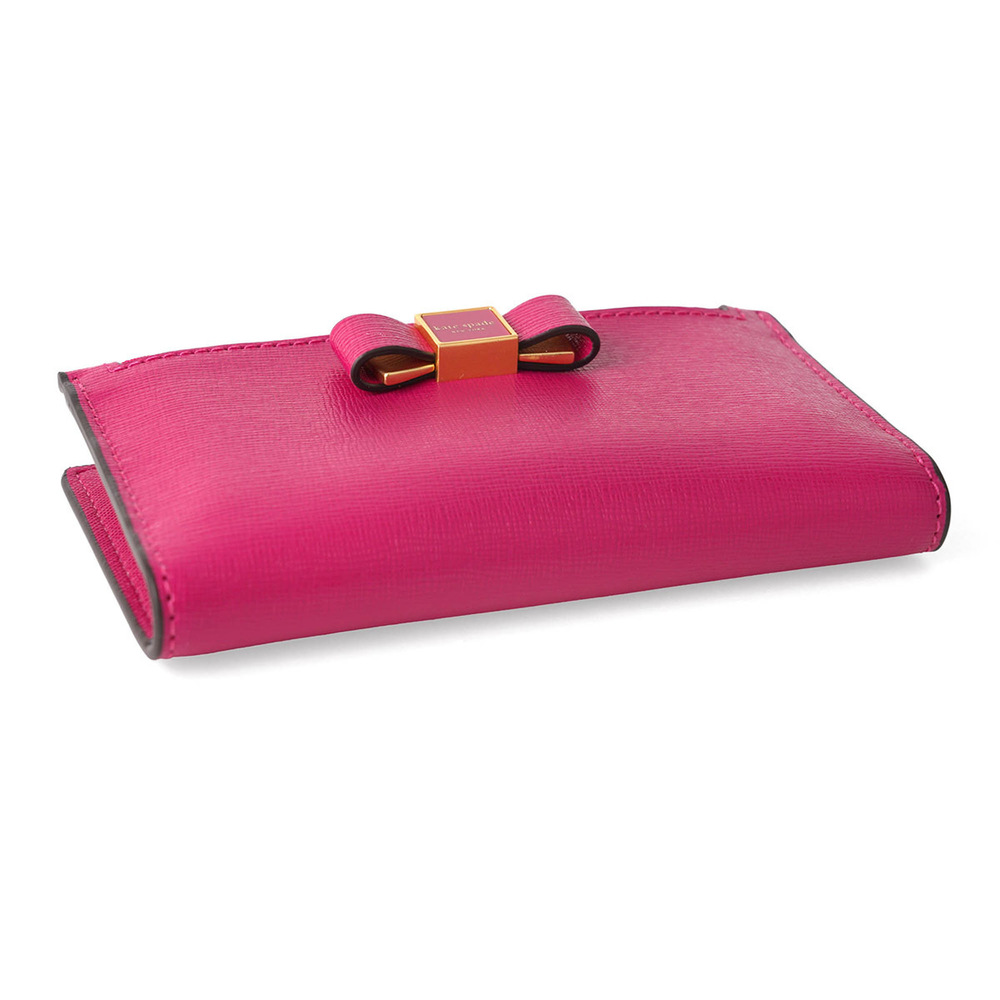 Kate Spade Morgan Bow Bifold Wallet Pink - Picture 3 of 9